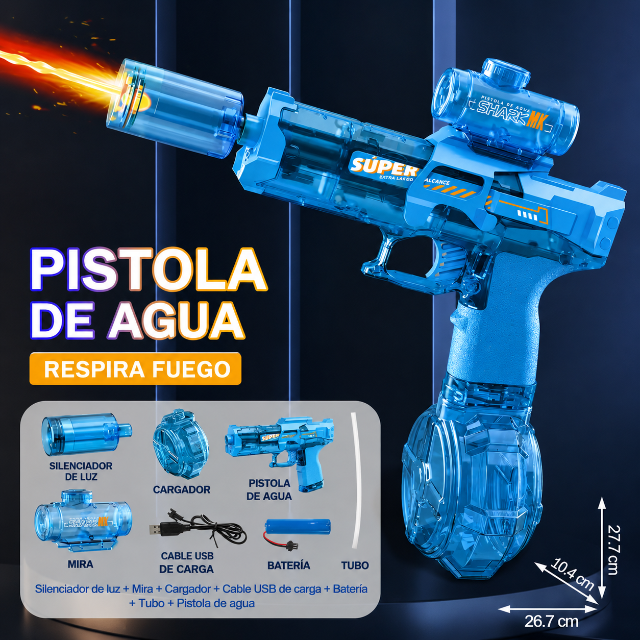 AuralisPro Pistola de agua